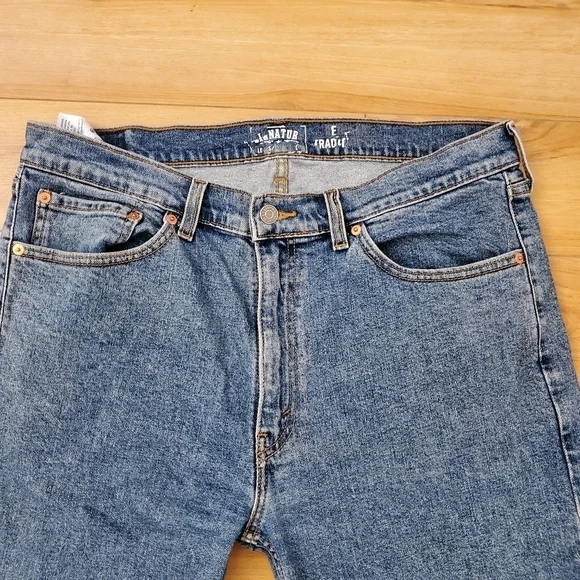 VINTAGE Levi's Denim Jeans size W36 L30 - Picture 4 of 16